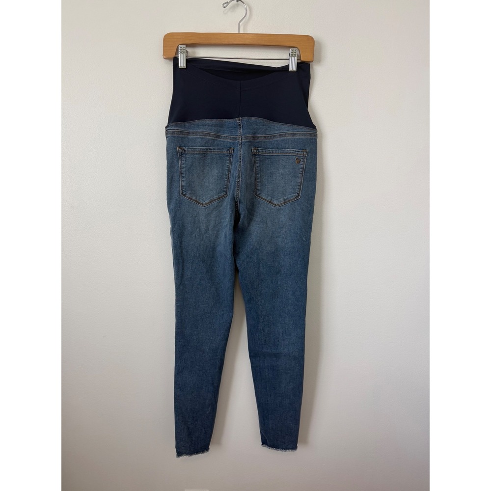Sofia Jeans by Sofia Vergara Women's Skinny Maternity Jeans – Blue – Size 6 - Picture 3 of 4